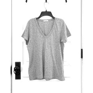 Christina Haack Rag and Bone V-Neck Tee